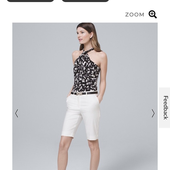 Beautiful whitehouse blackmarket halter top - Picture 2 of 9